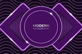 Premium Modern Elegant Purple Background with Glow Circle