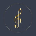 Premium music notes symbols, icons, elements, used in music concepts design and vector Royalty Free Stock Photo