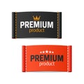 Premium product clothing label