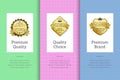 Premium Quality Choice Brand Set Poster with Label