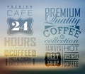 Premium Quality Coffee Royalty Free Stock Photo