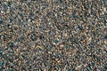 Premium Quality colorful quartz aquarium substrate. Multicolor decorative gravel background. Garden pond gravel backdrop. Royalty Free Stock Photo