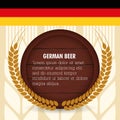 Premium quality german beer Royalty Free Stock Photo