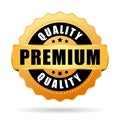 Premium quality gold vector icon