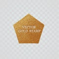 Premium quality golden label .Gold Sign Shiny Luxury Badge. Best Choice, Price. Logo For Sale. Royalty Free Stock Photo