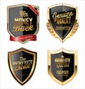 Premium quality golden shields