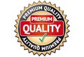 Premium Quality Label Royalty Free Stock Photo