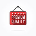 Premium Quality Long Shadow Label