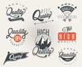 Premium Quality, Most Popular labels collection. Royalty Free Stock Photo