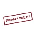 Premium Quality rectangular stamp. Royalty Free Stock Photo