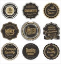 Premium Quality retro Labels Royalty Free Stock Photo