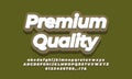 Premium Quality sale discount promotion text 3d Royalty Free Stock Photo