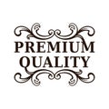 Premium Quatity stamp Royalty Free Stock Photo