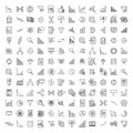 Premium set of analysis line icons.