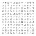 Premium set of freelance line icons.