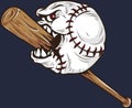 death stik baseball sport vector illustration instan Download Royalty Free Stock Photo