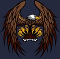 eagle logo vector illustration instan Download Royalty Free Stock Photo