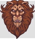 lions mascot logo VECTOR ILLUSTRATION DOWNLOAD