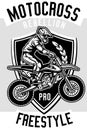 motocross logo VECTOR ILLUSTRATION DOWNLOAD