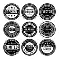 Premium Vintage Badge Design Set