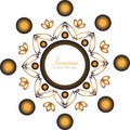 premuim golden mandala logo