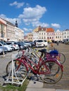 Premysl Otakar Square, Ceske Budejovice, Czech Rep Royalty Free Stock Photo