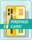 Prepaid Card vector