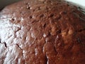 Preparation and baking of homemade chocolate gingerbread