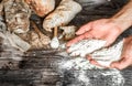 Preparation of the bread