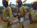 PREPARATION CEREMONY OF CASSAVA MEAL IN COTE D'IVOIRE