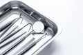 Preparation of dental instruments before work Royalty Free Stock Photo