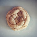 Preparation easter braided for baking. Braided Easter Bread. Seasonal cooking