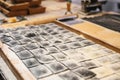 Preparation of Italian dish Ravioli. This is pasta from dough with different fillings. An analog of ravioli is dumplings