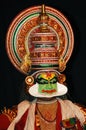 Preparation for KATHAKALI dance