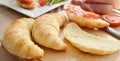 Preparation of Savoury Croissants.