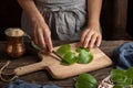 Preparation of a silver spurflower syrup from fresh leaves