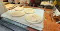 Lille, France: preparing traditional French pastries