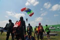 Preparation of World Military Parachuting Championship