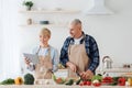 Prepare healthy meals with modern technologies at home Royalty Free Stock Photo