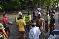 Prepare a procession of ngaben