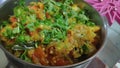 Prepared Baigan Bharta Royalty Free Stock Photo