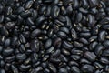 Prepared black bean for cooking