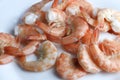 Prepared, cooked, fried tiger prawns