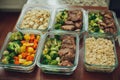 Meal Prep Containers Royalty Free Stock Photo