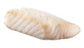 Prepared pangasius fish fillet piece Royalty Free Stock Photo