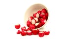 Prepared red radishes Royalty Free Stock Photo
