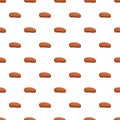 Prepared steak pattern seamless vector