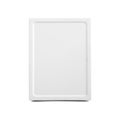 Prepared white wood panel for icon painting - blank iconography Royalty Free Stock Photo