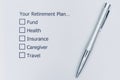 Preparedness planning Before Retirement