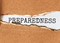 Preparedness. Your Journey Starts Here Motivational Inspirational Business Life Phrase Note